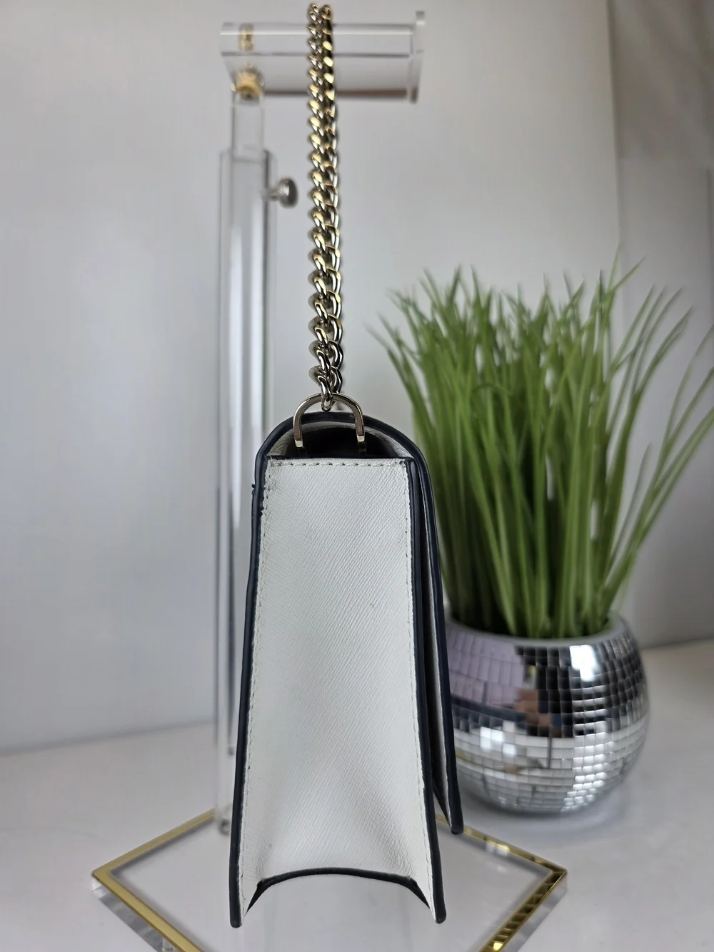Kate Spade New York Blockcolor Lavender White & Navy Shoulder Crossbody Bag